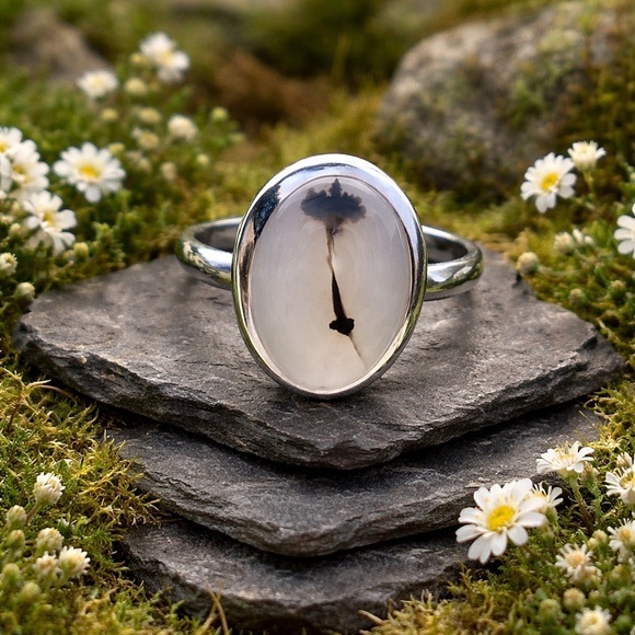 Robin's Nest Jewels Jewelry - Montana Agate Ring